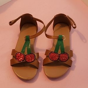 Kids cherry sandals